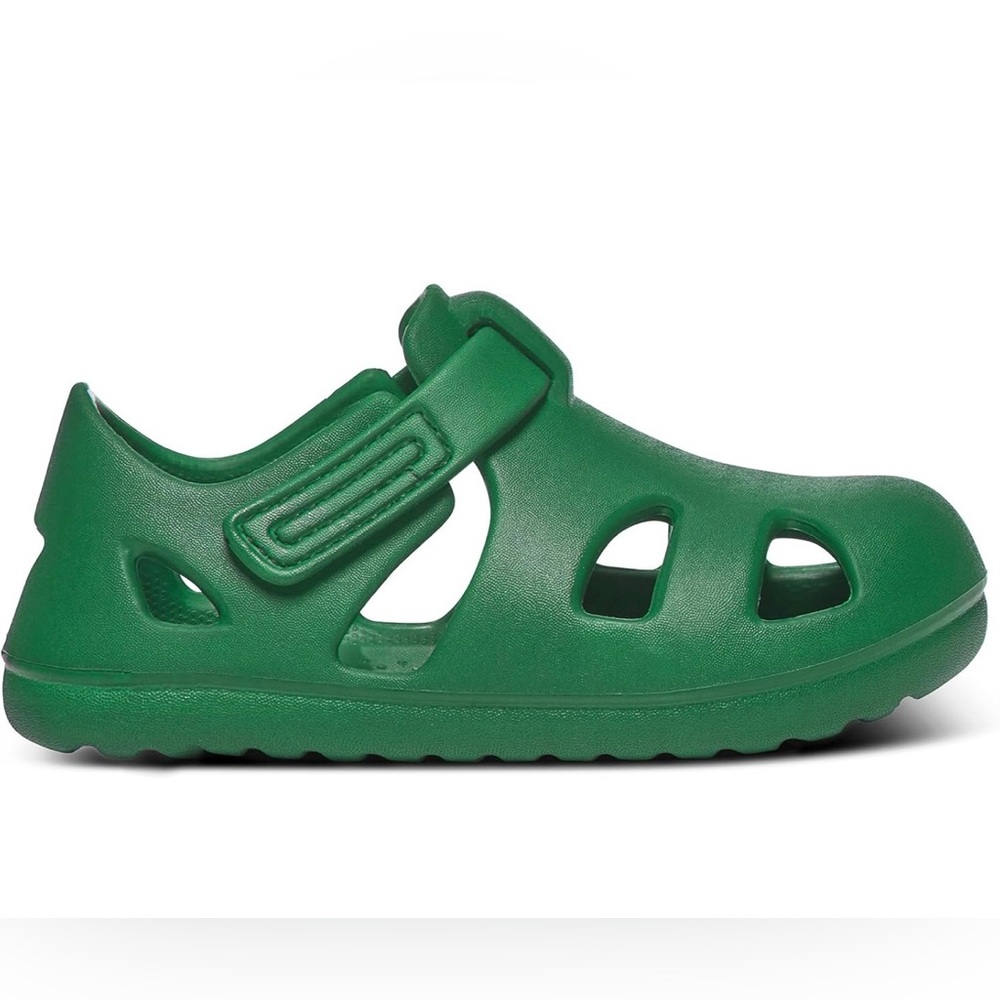Ten Little Splash Sandals in Dino Green size 5 Toddler